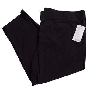 Athleta Brooklyn Black Mid-Rise Ankle Pant Plus Size 24 #198671